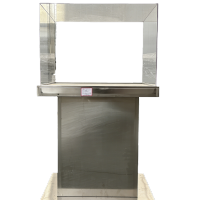 长铁 不锈钢展柜 70*50cm高120cm