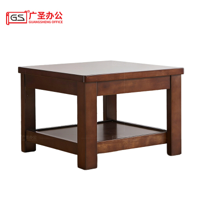 GS 实木茶几桌方几 700*700*450mm