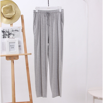 SUNTEK男士莫代尔睡裤空调裤春夏秋加肥加大码运动裤家居长裤薄款200斤