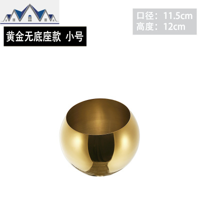 不锈钢台面收纳桶 创意小号桌面垃圾桶酒吧KTV烟灰缸客厅果皮罐 三维工匠