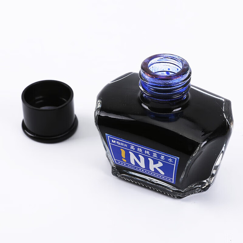 晨光 M&G 高级纯蓝墨水 AICW9001C 60ml (纯蓝色) 碳素墨水 瓶
