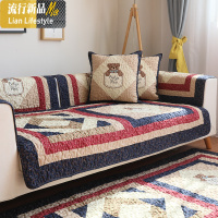 棉沙发垫四季简约现代客厅防滑沙发垫包盖套罩巾坐垫子 三维工匠
