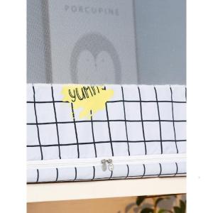 家柏饰(CORATED)学生蚊帐宿舍上铺下铺通用一体式遮光帘侧面可开拉链款床帘带支架