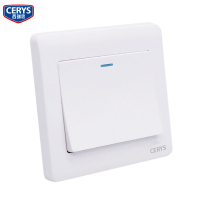 西瑞思 暗装一位开关 XRS-DJY 一开单控开关 86*86mm/个