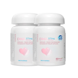 [官方旗舰店]2瓶装 澳乐乳藻油DHA 60粒/瓶 150mg/粒 高含量 植物外壳[澳洲进口]A