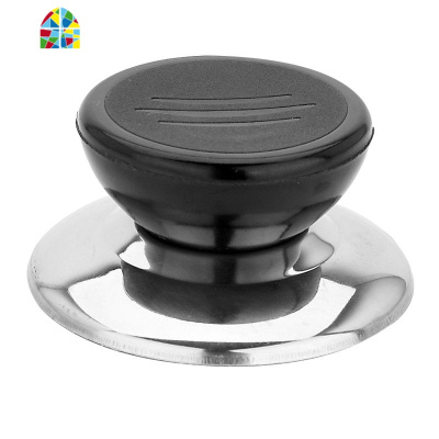 锅盖把手配件通用不锈钢锅盖帽锅盖子头家用炒锅防烫顶珠顶帽 FENGHOU 可立式锅盖帽(两个装)