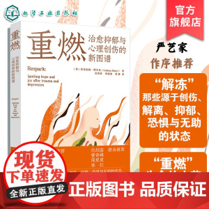 重燃 治愈抑郁与心理创伤的新图谱 严艺家 创伤和抑郁后点燃希望和喜悦 解离恐惧无助心理心灵治愈重燃希望疗愈心理咨询师图书