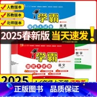 语文+数学[北师版] 一年级上 [正版]2025春学霸提优大试卷一年级二年级三年级四五六上下册语文数学英语人教版苏教版北