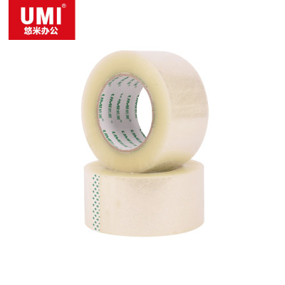 悠米 B05103C 封箱胶带(普透不去气泡)45mm*150m*50um 5卷/筒 单筒装