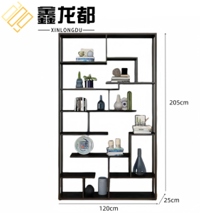 鑫龙都铁艺书架