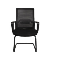 震怡网布弓形办公椅子 W585*D580*H950mm (黑色)