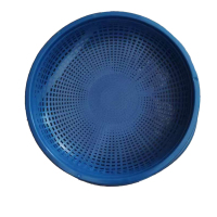 润泰博源 RTBY-6646 26cm*26cm*6cm 收纳箱 (计价单位:个) 蓝色