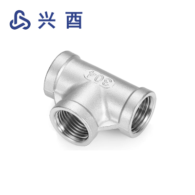 兴酉 不锈钢三通 DN100 个