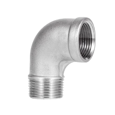 允诚 加厚不锈钢内外丝弯头 DN15x1/2 个