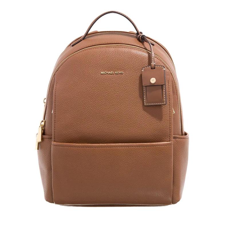 Michael Kors女背包皮革箱包Sable金属细节双肩包日常出行通勤