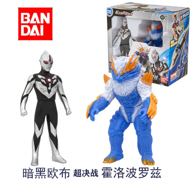 BANDAI万代罗索布鲁奥特曼超决战融合人偶男孩英雄周边怪兽玩具69005-黑暗欧布超决战霍洛波罗兹