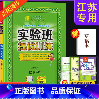 数学 五年级上 [正版]2024 实验班五年级上册数学 苏教版江苏 小学5年级专项训练综合配套同步练习册应用题计算题强化