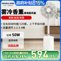 海路世(Heallux)直流变频台地两用插电款雾冷香薰电风扇DF01EA