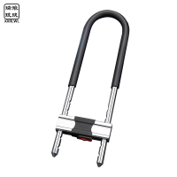 瑞琅玟珑 玻璃门U型锁 RL-UX350 把