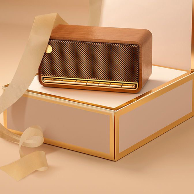 漫步者(EDIFIER)M230无线蓝牙音箱 桌面迷你高音质复古音响 移动便携式家用小低音炮长续航