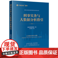 正版 刑事实务与大数据分析指引 盈科律师事务所 编 张文明 著 法律出版社