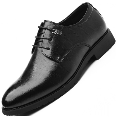 皮鞋男夏透气商务正装皮鞋休闲镂空打孔皮凉鞋洞洞鞋男