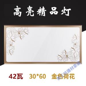苏宁放心购 LED集成吊顶灯 厨房卫生间吸顶灯嵌入式300x300x600阳台厕所浴室