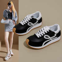 秋季新款韩版透气阿甘鞋女ins学生休闲鞋女德训跑步鞋