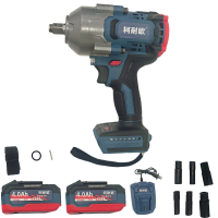 柯耐欧锂电无刷大扭矩电动扳手1/2"四方轴850Nm/套