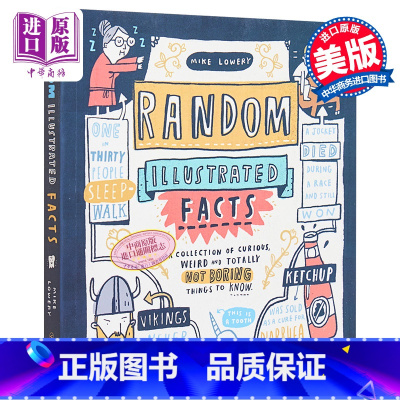 [正版] 趣事、怪事合集 英文原版 Random Illustrated Facts Mike Lowery Wo