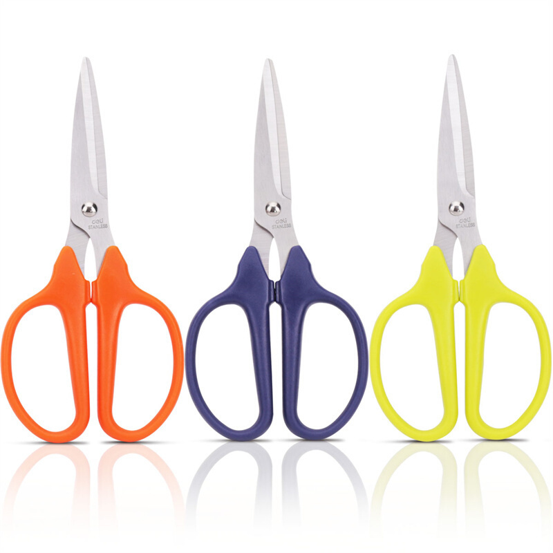 得力(deli) 6026 剪刀家用剪刀/大号剪纸刀 办公学生剪刀