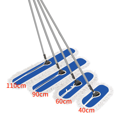 居尚大号尘推40cm 木地板大理石瓷砖吸水棉纱平板拖把