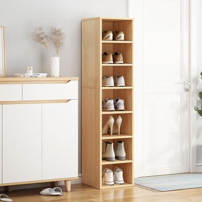 森美人鞋架简易口家用多层防尘收纳鞋柜经济型省空间小型后窄置物架