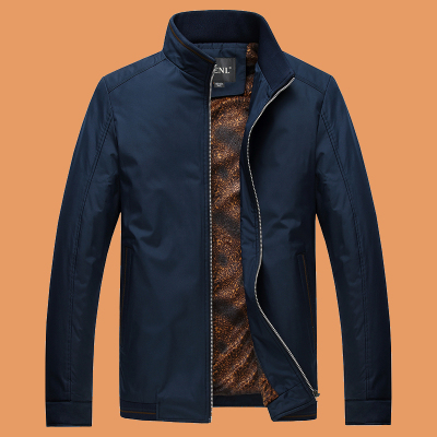 NEWLAKE爸爸冬装外套装中年男士棉衣服加绒加厚中老年秋冬季爷爷老人棉袄棉衣