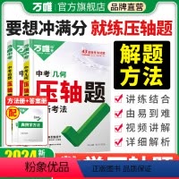 ★压轴题[几何+函数+物理+化学] > 4本套装 九年级/初中三年级 [正版]2024数学压轴题几何函数选填计算初二