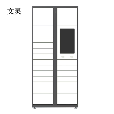 文灵智能快递柜小区快递自提柜派件柜室外寄存柜信报箱储物柜主柜19格