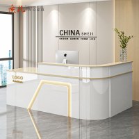 苏宁 质凡 前台转角接待服务台 2200*600*1000mm