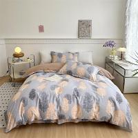 雅鹿全棉加厚生态磨毛四件套