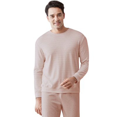 小护士 亲肤棉条纹家居服套装 JJT165/JJT166 套