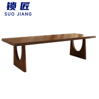 锁匠 木质长条桌