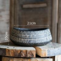 家柏饰(CORATED)雪巢艺术风格花瓶花盆花器装饰摆件几何创意粗陶土瓷复古 雪巢系列花器(A) 大