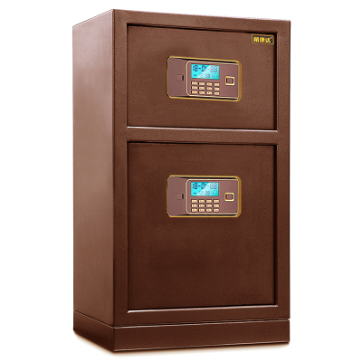 甬康达保险柜BGX-D1-730S双层上下双门电子保管箱财务办公保管柜