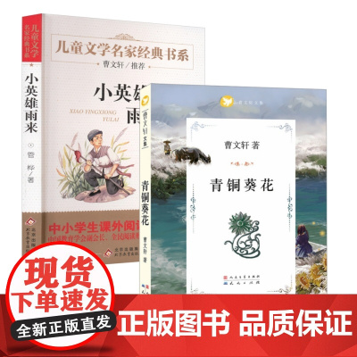 经典儿童文学作品(2册):青铜葵花+小英雄雨来 小学语文四年级下册配套课外书籍