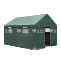鑫星奈 XXN40614132 户外施工帐篷防雨应急救援加棉帆布帐篷 4*5米