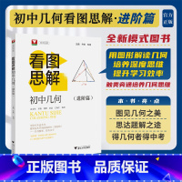 初中几何看图思解(进阶篇) 初中通用 [正版]初中几何看图思解/进阶篇/拓展篇/高中自招/强基测试同等难度/提高思维与应