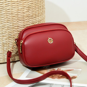 Ceba小包包女2023新款小圆包时尚百搭软皮妈妈包中年女士单肩斜挎女包