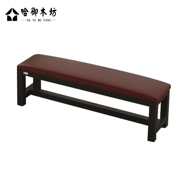 哈御木坊可定制软包铁质更衣凳1000*350*450mm/个
