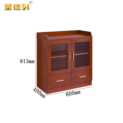 圣德列茶水柜储物柜置物柜 800*400*813mm