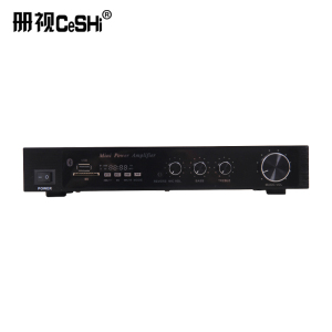 册视监控配件蓝牙小功放机家用音响HIFI发烧定阻开关电源功率放大器X-108台