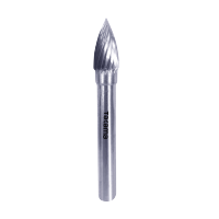 高松takama 硬质合金旋转锉单槽弧型尖头G型6*17*6mm904706 1支/盒